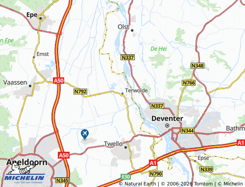 Mapa MICHELIN Terwolde - ViaMichelin