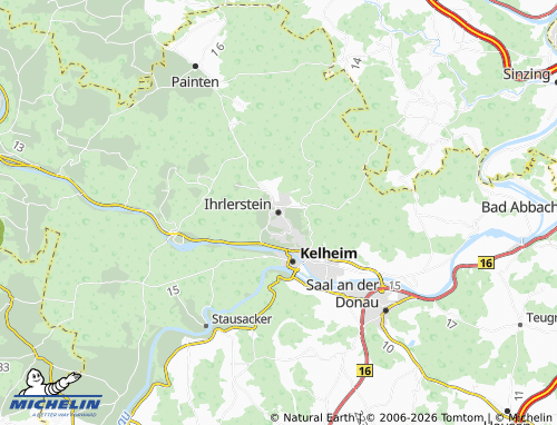 Mappa MICHELIN Ihrlerstein - ViaMichelin
