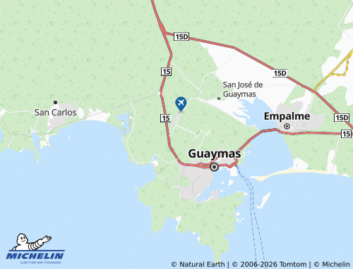 MICHELIN Los Vergeles map - ViaMichelin