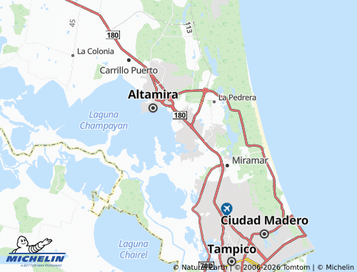 Mappa MICHELIN Lomas de Altamira - ViaMichelin