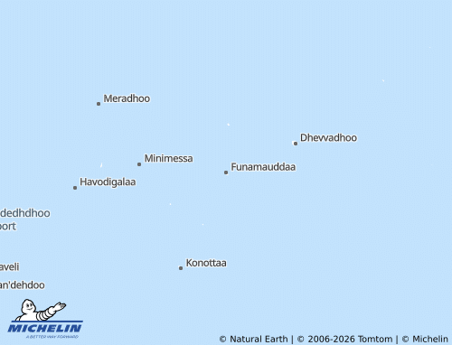 Mappa MICHELIN Funamauddaa - ViaMichelin
