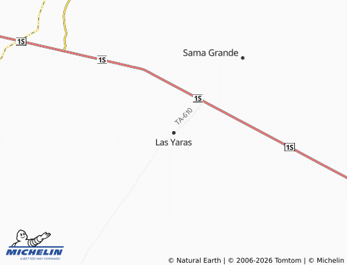 Mappa MICHELIN Las Yaras - ViaMichelin