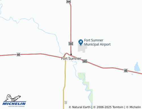 Carte MICHELIN Fort Sumner - ViaMichelin