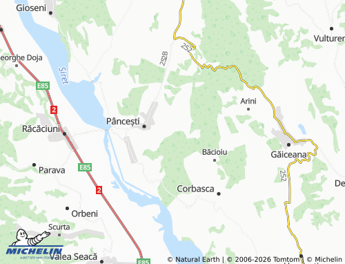 Mappa MICHELIN Fulgeriș - ViaMichelin