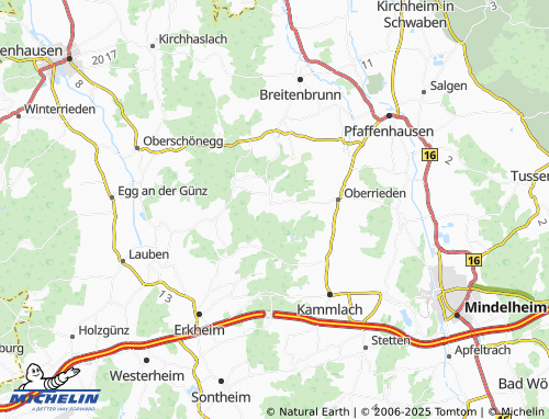 MICHELIN Spitzisbui map - ViaMichelin