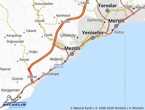 Mappa MICHELIN Menderes - ViaMichelin