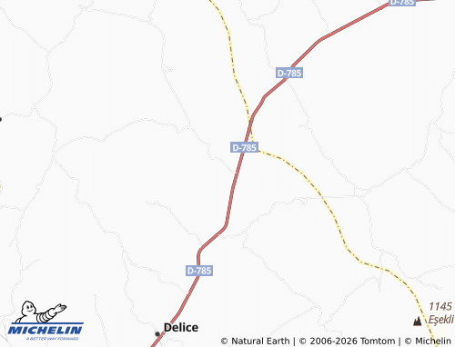 MICHELIN Evliyalı map - ViaMichelin