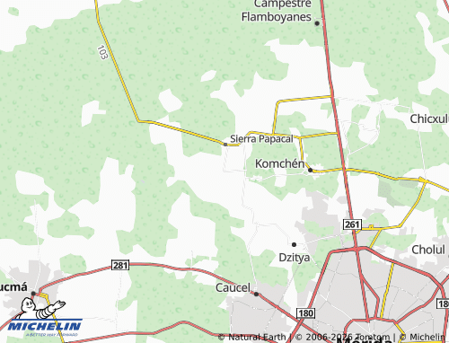 Mappa MICHELIN Suytunchén - ViaMichelin