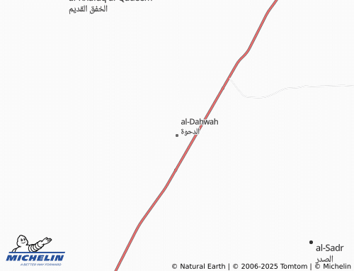 MICHELIN Ad Dihwah map - ViaMichelin