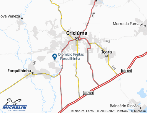 MICHELIN-Landkarte Primeira Linha - ViaMichelin