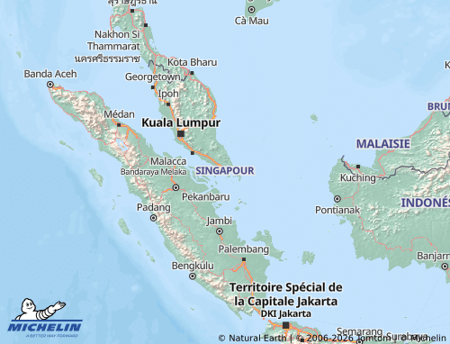 Mappa MICHELIN Singapore - ViaMichelin