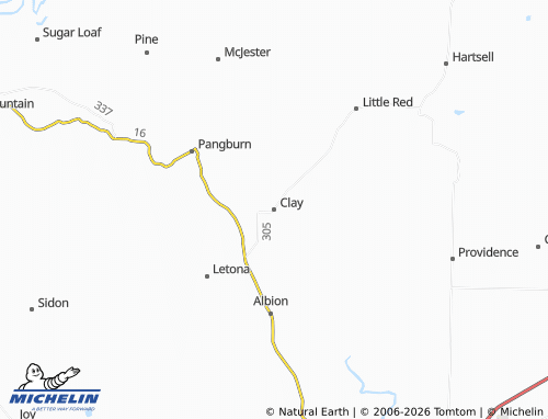 Mapa MICHELIN Clay - ViaMichelin