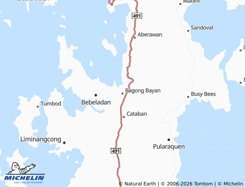 MICHELIN Bagong Bayan map - ViaMichelin