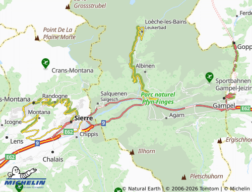 Mappa MICHELIN Varen - ViaMichelin