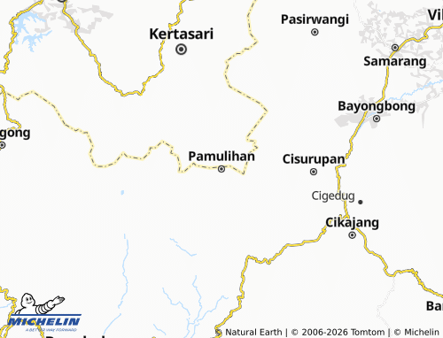 MICHELIN-Landkarte Pamulihan - ViaMichelin