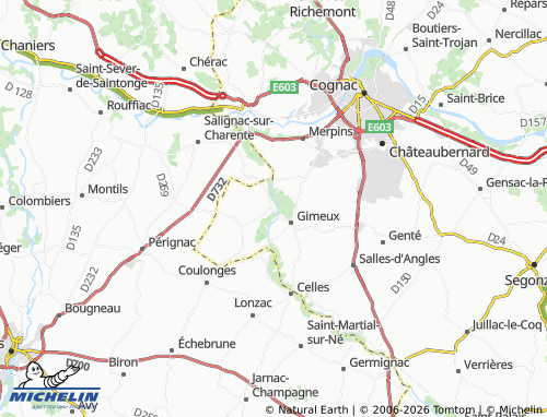 Mapa MICHELIN Ars - ViaMichelin