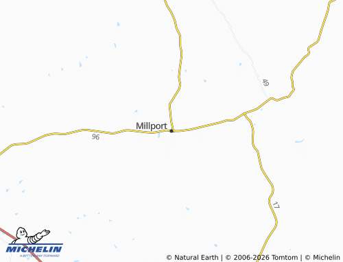 Mapa MICHELIN Millport - ViaMichelin