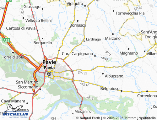 MICHELIN Prado map - ViaMichelin