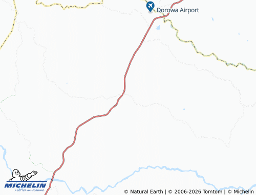 MICHELIN Munyanyi map - ViaMichelin