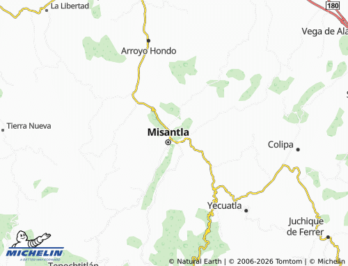 Mapa MICHELIN Emiliano Zapata - ViaMichelin