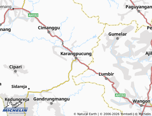 Carte MICHELIN Karangpucung - ViaMichelin