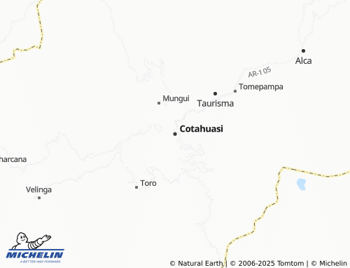 MICHELIN Cotahuasi map - ViaMichelin