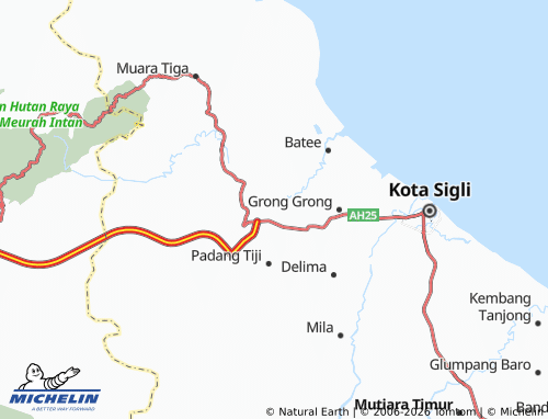 MICHELIN Seukeum Brok Beurabo map - ViaMichelin