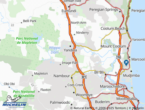 MICHELIN Kulangoor map - ViaMichelin