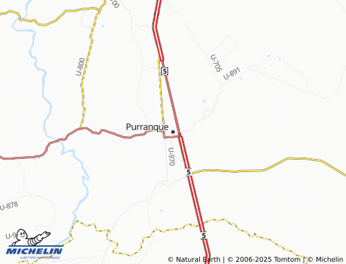 MICHELIN Purranque map - ViaMichelin