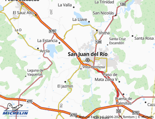 MICHELIN Casa Blanca map - ViaMichelin