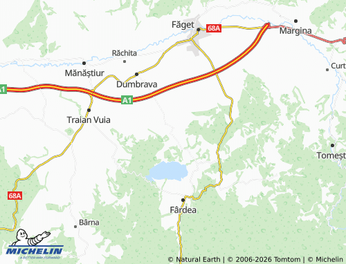 Mapa MICHELIN Bucovăț - ViaMichelin