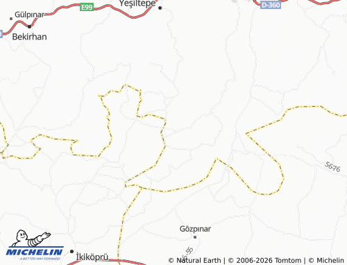 Mappa MICHELIN Ünsaldı - ViaMichelin