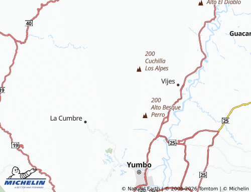 Mapa MICHELIN San José - ViaMichelin
