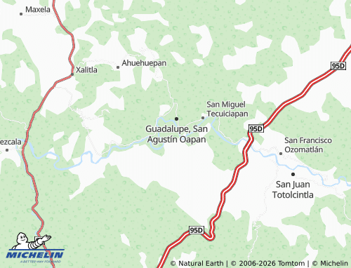 MICHELIN Analco map - ViaMichelin