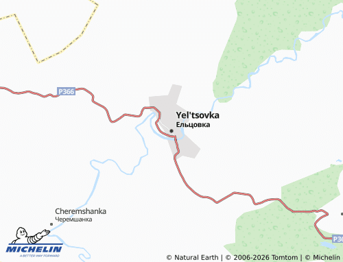 MICHELIN-Landkarte Yel'tsovka - ViaMichelin