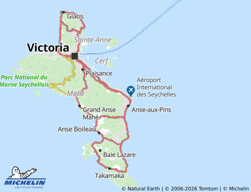 Mapa MICHELIN Pointe Larue - ViaMichelin