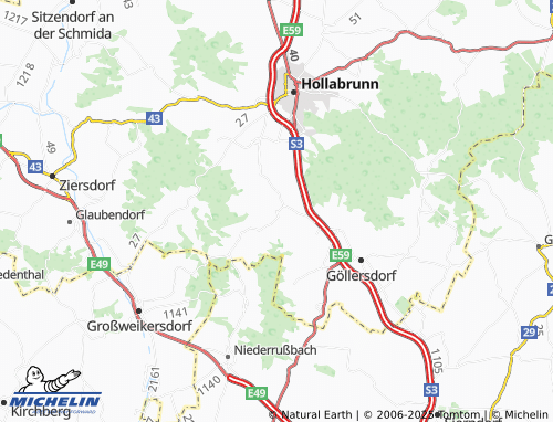 MICHELIN Breitenwaida map - ViaMichelin