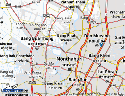 Mapa MICHELIN Bang Tanai - ViaMichelin