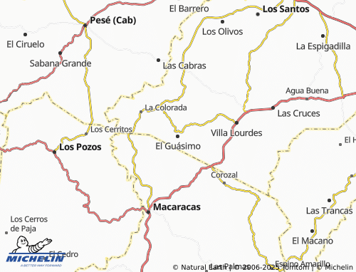 MICHELIN El Guásimo map - ViaMichelin