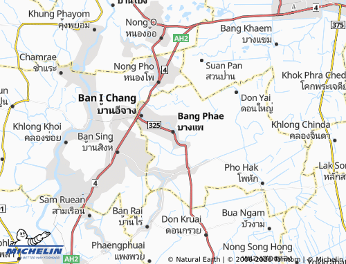 Mapa MICHELIN Bang Phae - ViaMichelin