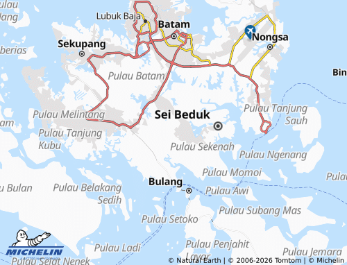 Mapa MICHELIN Mangsang - ViaMichelin