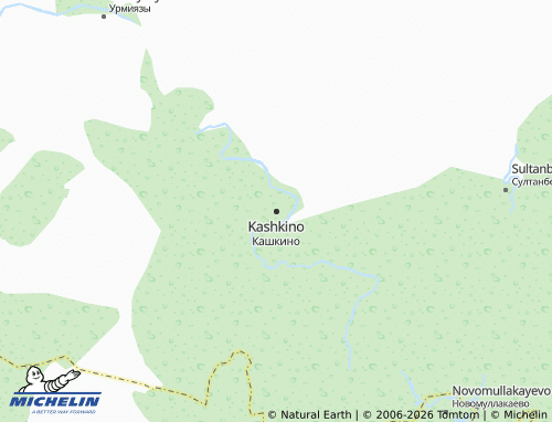 MICHELIN-Landkarte Kashkino - ViaMichelin