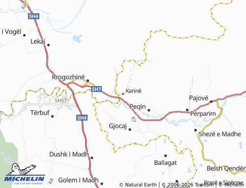 MICHELIN-Landkarte Karinë - ViaMichelin
