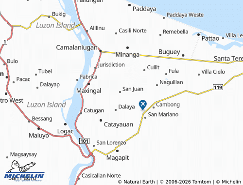 Mappa MICHELIN Magallungon - ViaMichelin
