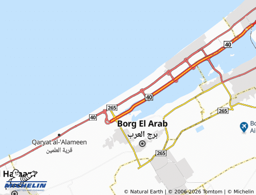Mapa MICHELIN Qaryat Ramsees - ViaMichelin