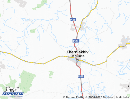 MICHELIN Novosilka map - ViaMichelin