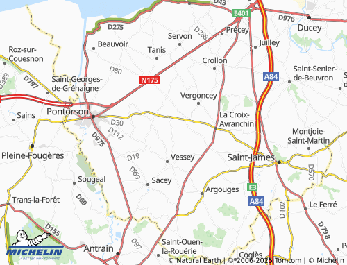 Carte MICHELIN Ballant - ViaMichelin