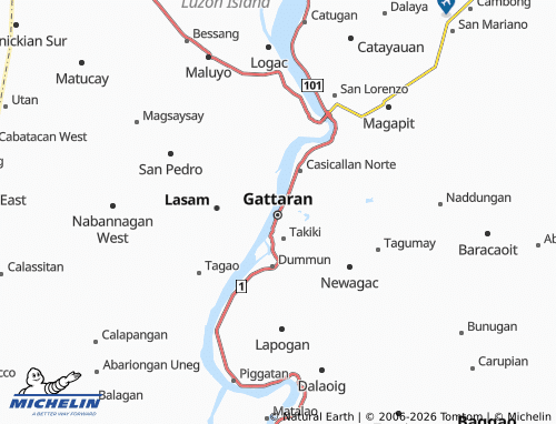 MICHELIN Centro Norte map - ViaMichelin