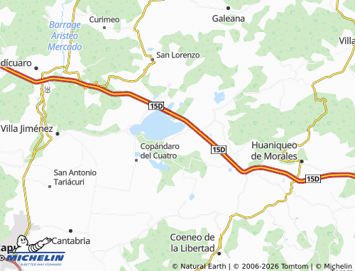 Mapa MICHELIN Los Cerritos - ViaMichelin