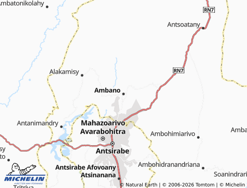 Mappa MICHELIN Ambano - ViaMichelin